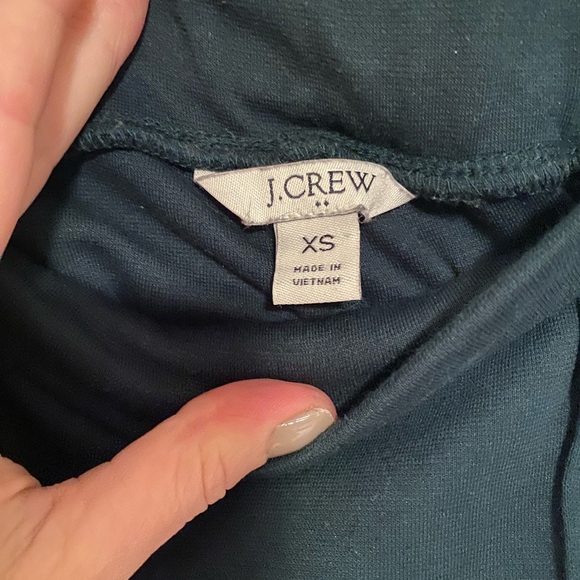 Jcrew factory casual work pants. Dark green color. Size XS. - Picture 2 of 2